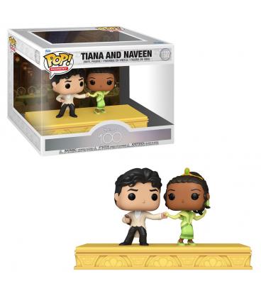 Funko pop moment pack de 2 disney 100 aniversario tiana & naveen 67976