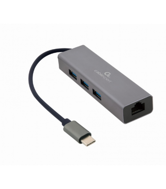 ADAPTADOR MULTIPUERTO USB TIPO C 5 EN 1 HUB HDMI PD AUDIO ESTERO