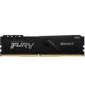 Memoria ram ddr4 16gb kingston - 3600mhz - pc4 28800 - fury beast negro - cl 18 - 1.35v