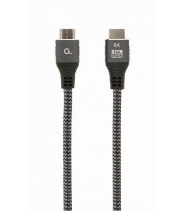 CABLE TRENZADO HDMI 2.1 8K 60HZ GEMBIRD SELECT PLUS SERIES CON ETHERNET 3M NEGRO