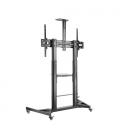 Soporte de Pie Inclinable con Ruedas y Manivela Aisens FT100TE-171 para TV 60-100"/ hasta 100kg