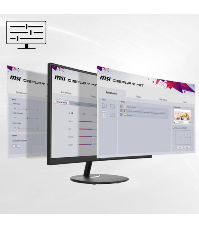 MSI Pro MP271CA pantalla para PC 68,6 cm (27) 1920 x 1080 Pixeles Full HD  LED Negro