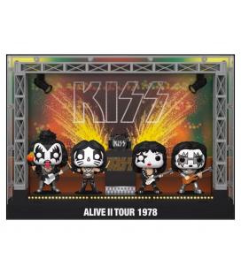 Funko pop pack 4 pops moments dlx the kiss alive ii 1978 tour 67771