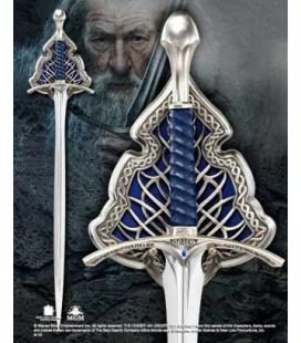 Replica espada the noble collection gandalf glamdring edición especial tamaño real de 120 cm en acero