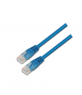 CABLE AISENS DE RED LATIGUILLO RJ45 CAT.6 UTP AWG24 AZUL 1.0M