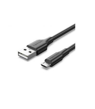 Cable usb 2.0 vention ctibi/ usb macho - microusb macho/ 3m/ negro