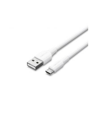 Cable usb 2.0 vention ctiwi/ usb macho - microusb macho/ 3m/ blanco