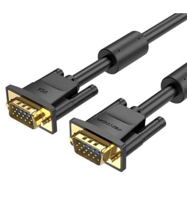 Cable svga vention daebh/ vga macho - vga macho/ 2m/ negro