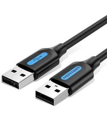 Cable usb 2.0 vention cojbd/ usb macho - usb macho/ 1m/ negro