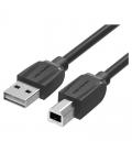 Cable usb 2.0 impresora vention coqbd/ usb tipo-b macho - usb macho/ 50cm/ negro