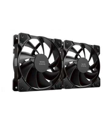 Ventiladores mars gaming mf-pwmx2/ 12cm