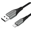 Vention Cable USB 2.0 Lightning LABHF/ USB Macho - Lightning Macho/ 1m/ Gris