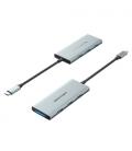 Vention Docking USB Tipo-C TOPHB/ 1xHDMI/ 3xUSB/ 1xLector Tarjetas SD y MicroSD/ Gris