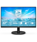 MONITOR PHILIPS V-LINE 221V8 21.5' FULL HD NEGRO