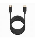 Cable HDMI 2.0 4K CCS Aisens A120-0736/ HDMI Macho - HDMI Macho/ Hasta 10W/ 2250Mbps/ 10m/ Negro