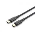 Vention Cable USB 2.0 Tipo-C 3A TAUBH/ USB Tipo-C Macho - USB Tipo-C Macho/ 2m/ Negro