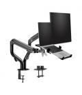 Soporte de Mesa Orientable/ Inclinable DTL32TSR-195 para TV y Portátil de 17-32"