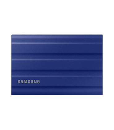 Disco Externo SSD Samsung Portable T7 Shield 1TB/ USB 3.2/ Azul