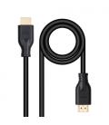 Nanocable Cable HDMI V2.0 4K@60Hz 18Gbps A/M-A/M CCS 2 m