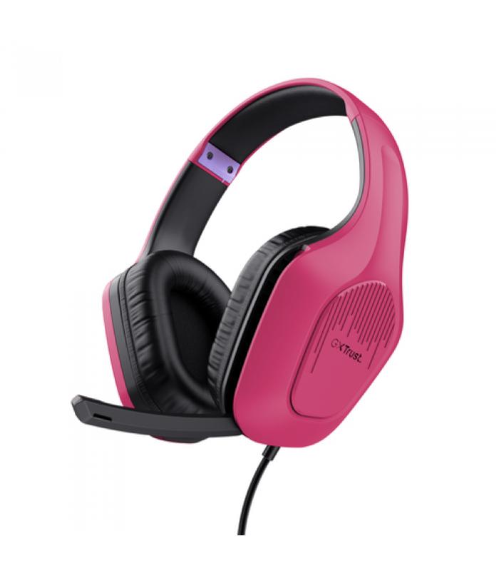 Auriculares con microfono discount rosa