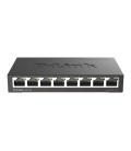 D-Link DGS-108 switch No administrado L2 Gigabit Ethernet (10/100/1000) Negro