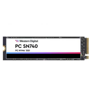 Disco ssd western digital pc sn740 512gb/ m.2 2280 pcie