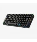 Hiditec GKE010005 teclado USB + RF Wireless + Bluetooth QWERTY Español Negro