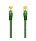 CABLE DE RED AISENS LATIGUILLO RJ45 LSZH CAT.7 SFTP PIMF AWG26 VERDE 0.5M