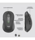 Ratón Inalámbrico por Bluetooth Logitech Signature M650 L/ Hasta 2000 DPI