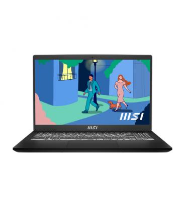 MSI Modern 15 B7M-247XES Portátil 39,6 cm (15.6") Full HD AMD Ryzen™ 7 7730U 16 GB DDR4-SDRAM 512 GB SSD Wi-Fi 6E (802.11ax) Neg