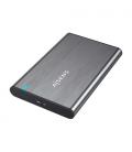 AISENS Caja Externa 2,5″ 9.5mm SATA a USB 3.0/USB3.1 Gen1, Gris