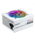 UNYKAch ATX Atilus RGB White 650W unidad de fuente de alimentación 20+4 pin ATX Blanco