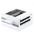 UNYKAch ATX Atilus RGB White 650W unidad de fuente de alimentación 20+4 pin ATX Blanco