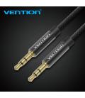 Vention Cable Estéreo BAGBH/ Jack 3.5 Macho - Jack 3.5 Macho/ 2m/ Negro