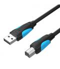 Vention Cable USB 2.0 Impresora VAS-A16-B100/ USB Tipo-B Macho - USB Macho/ 2m/ Negro