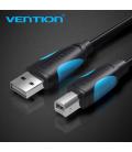 Vention Cable USB 2.0 Impresora VAS-A16-B100/ USB Tipo-B Macho - USB Macho/ 2m/ Negro