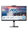 AOC V5 24V5CW pantalla para PC 60,5 cm (23.8") 1920 x 1080 Pixeles Full HD LED Negro