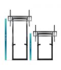 Soporte de Pared Fijo/ Suelo TooQ HIPERIÓN FS2280M-B para TV de 55-100"/ hasta 120kg