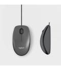 Logitech M100 ratón Ambidextro USB tipo A Óptico 1000 DPI