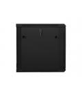 Armario rack lanberg 12u 600x600x635 auto ensamblado 19pulgadas hasta 60 kg negro