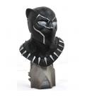 Figura diamond collection marvel comics busto black panther 1 - 2 escala