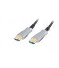 Cable hdmi lanberg m - m v2.0 optico aoc 80m negro