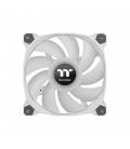 Ventilador thermaltake 120x120 pure duo 12 argb blanco 1500rpm - pwm