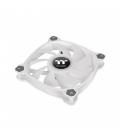 Ventilador thermaltake 120x120 pure duo 12 argb blanco 1500rpm - pwm