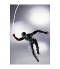 Figura tamashii nations marvel spider - man no way home spider - man traje negro & dorado sh figuarts