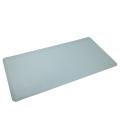 Phoenix matepad alfrombrilla pu 80 x 40 cm antideslizante impermeable materíal simil cuero azul - gris