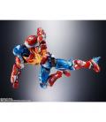 Figura tamashii nations marvel tech on avengers sh figuarts capitan america