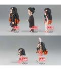 Figura banpresto demon slayer kimetsu no yaiba world collectable nezuko kamado collection unidad aleatoria