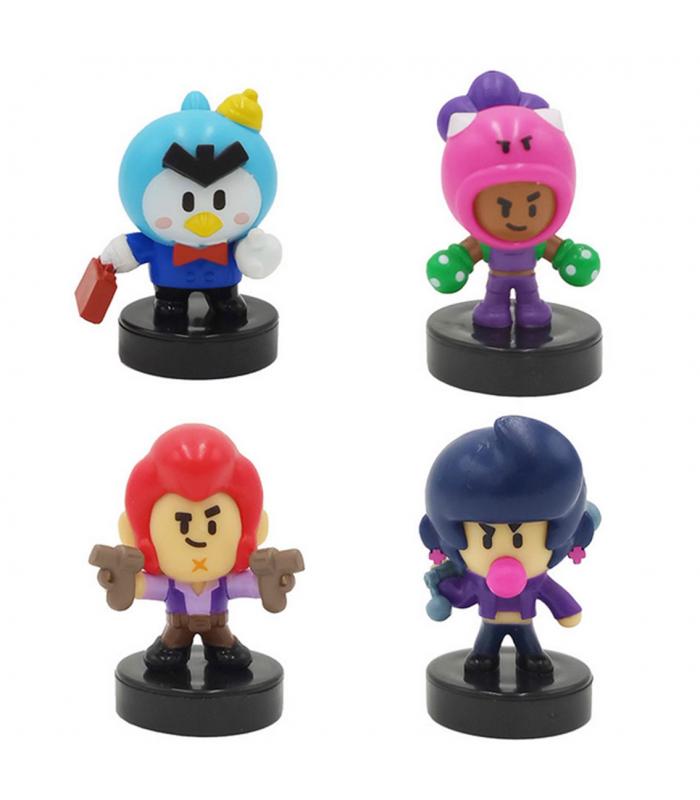 Figuras de los personajes del juego multijugador de combate, Brawl