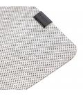 Phoenix sizigia alfombrilla premium de fieltro para escritorio gris xl